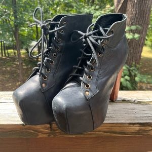 Jeffery Campbell Lita Platform Booties